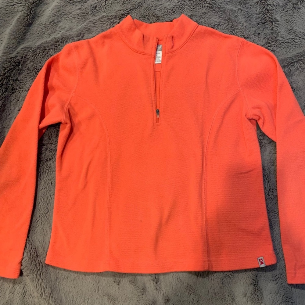 Lowe Alpine Lightweight Fleece Jacket Baselayer Aleutian 1/4 Zip Women's medium